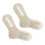 Wooden sock stretchers DIY craft tool pair 2