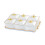 LOVIVER dried fruit plate with lid, divided serving platter 4