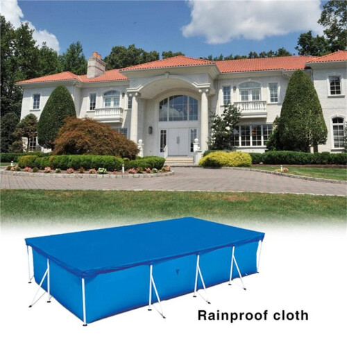 Outdoor Rectangle Pool Cover , Rainproof, Sunproof Home, Garden, Pool 2