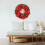 Autumn Teardrop Wreath with Pumpkins Berries and Maple 3