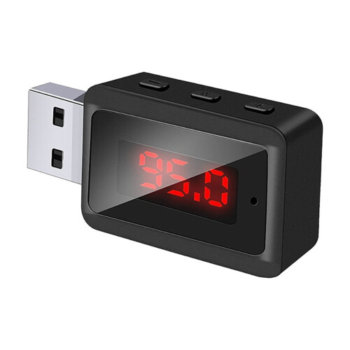 PWPSG Bluetooth 5.3 USB audio adapter 4-in-1 black 1