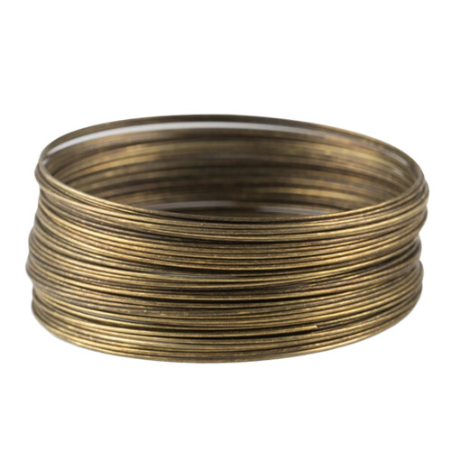 Tachiuwa beading wire bronze 50 loops 2