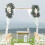 Silk Wedding Arch Flowers White Artificial Flower Swag 6