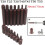 GLFSIL Torx Screwdriver Bits Hex Shank 30mm 75mm T20-T55 3