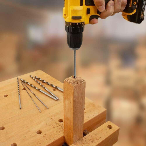 GLFSIL HSS drill bit extra long 160–300 mm, 2.5–6.5 mm 2