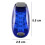 USB Rechargeable LED Safety Lights Blue 2 Pack 4