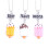 Friendship Necklace Ice Candy Pendant 3 pcs 3