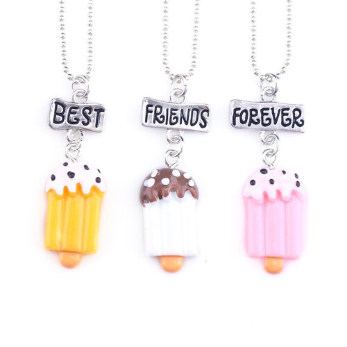 Friendship Necklace Ice Candy Pendant 3 pcs 2