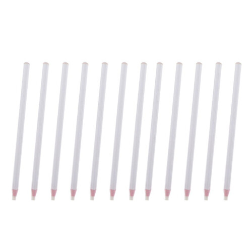 Sewing chalk pencils white 12 pcs 1