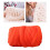 Chunky Arm-Knit Yarn Orange 250g 6