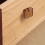 SUNFEX brown leather drawer pulls round 5 pack 2