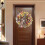 Flower Blossom Spring Wreath with Bowknot 45cm 6