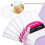 French Manicure Nail Tips Guide Stickers 48 pcs 5