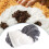 Bulky chunky yarn white and grey 100g 6