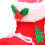 Christmas candy shoe gift bag red M 6