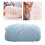 Light Blue Chunky Yarn 250g Soft Washable 6