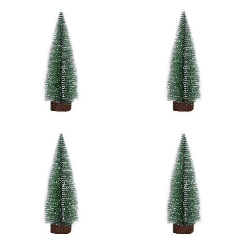 White Cedar Christmas Tree Bottle Brush Decor 30cm 2