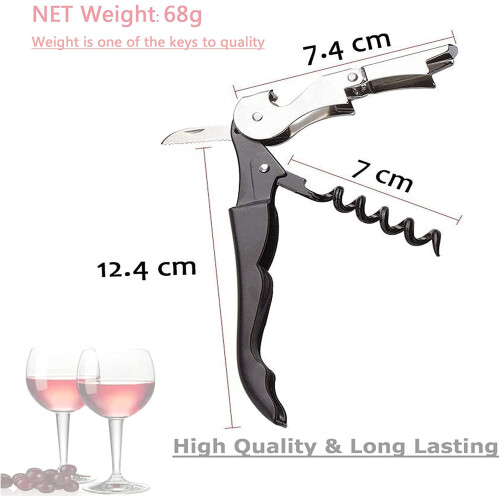 Stainless Steel Waiter's Corkscrew 68g 1