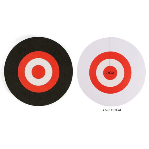Mobile Archery Target Outdoor Bow Target Black 25 cm 1