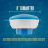 Floating Pool Chlorine Bromine Dispenser 8 Inch 8
