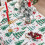 Christmas tablecloth winter snowman design 1 pack 3