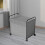 Rolling Storage Basket Cart with Lid and Locking Wheels 1 6