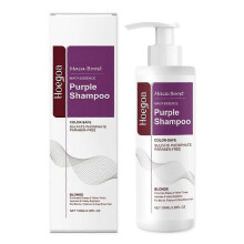(Shampoo) Purple Hair Mask&Shampoo Professional Neutralizes Brass Yellow Tones For Blonde Silver Gray Highlighted Hair