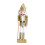 Wooden Christmas Nutcracker Soldier Figure Gold Decor 1 5