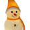 Christmas LED snowman lawn light yellow 6
