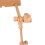 Embroidery lap stand beech wood adjustable 1 piece 8