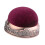 Round pin cushion with base for sewing and crafts 4.5 cm 3