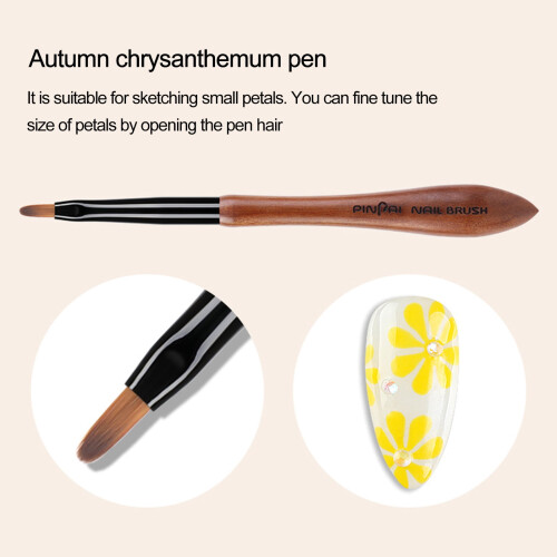 Sunjoy Tech Nail Painting Pen with Soft Bristles and 1