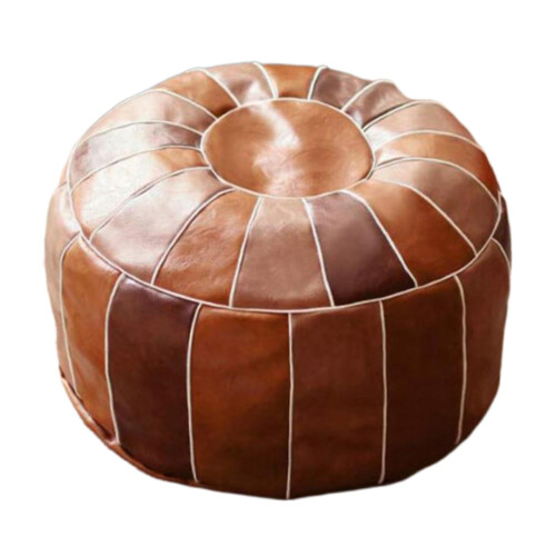 Boho pouf cover foot stool 2 pieces 1