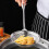 Stainless Steel Strainer Skimmer Ladle with Long Handle 6
