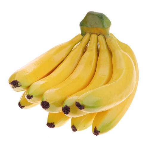 Artificial Banana Bunch Plastic Fruit Decor 1 Set 1