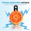 Motorcycle Electric Horn Waterproof Round 36V/48V/60V 4