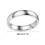 Stainless Steel Smooth Face Ring 4mm Couple Ring 4