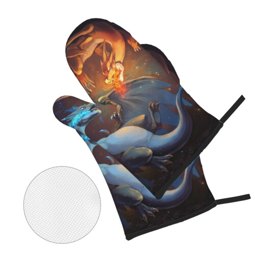 Pokemon oven mitts and pot holders set 4 pcs 1