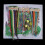 Peacock Stitched Quilt Kit Pre-Printed Pattern 11CT 8