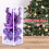 Christmas tree ornaments purple plastic 21 pcs 3