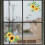 Sunflower wall sticker waterproof kitchen decor 2