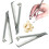 Garlic Peeler Set Stainless Steel 3-Piece 6