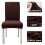 Stretch Chair Covers Solid Color Spandex 1 Piece 5