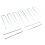 Artificial Grass Turf Pins U-Shaped 20 pcs 5
