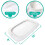 JINGT cloth mop pad replacement set 6 pcs 15x8 inches 4