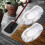 JINGT cloth mop pad replacement set 6 pcs 15x8 inches 5