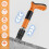 Mini manual nailer for walls, low-noise, adjustable 5