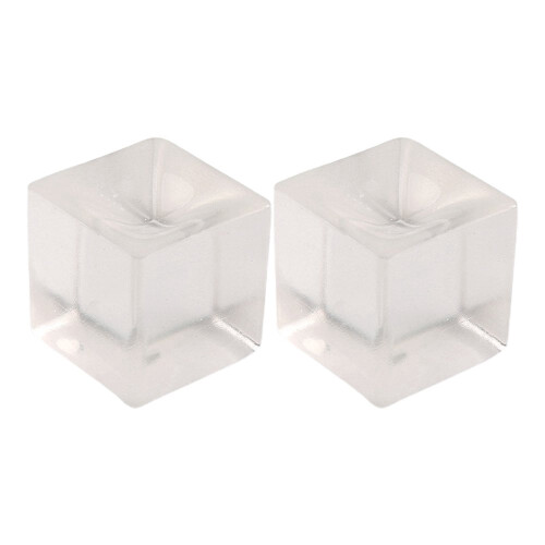 SUGARMOM TPR ice cube squeeze toys transparent square 2 pcs 2