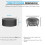 Unicook Round Fire Pit Cover 38 Inch Black 5