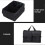 Car Trunk Organizer Foldable with Reinforced Handles Black 6